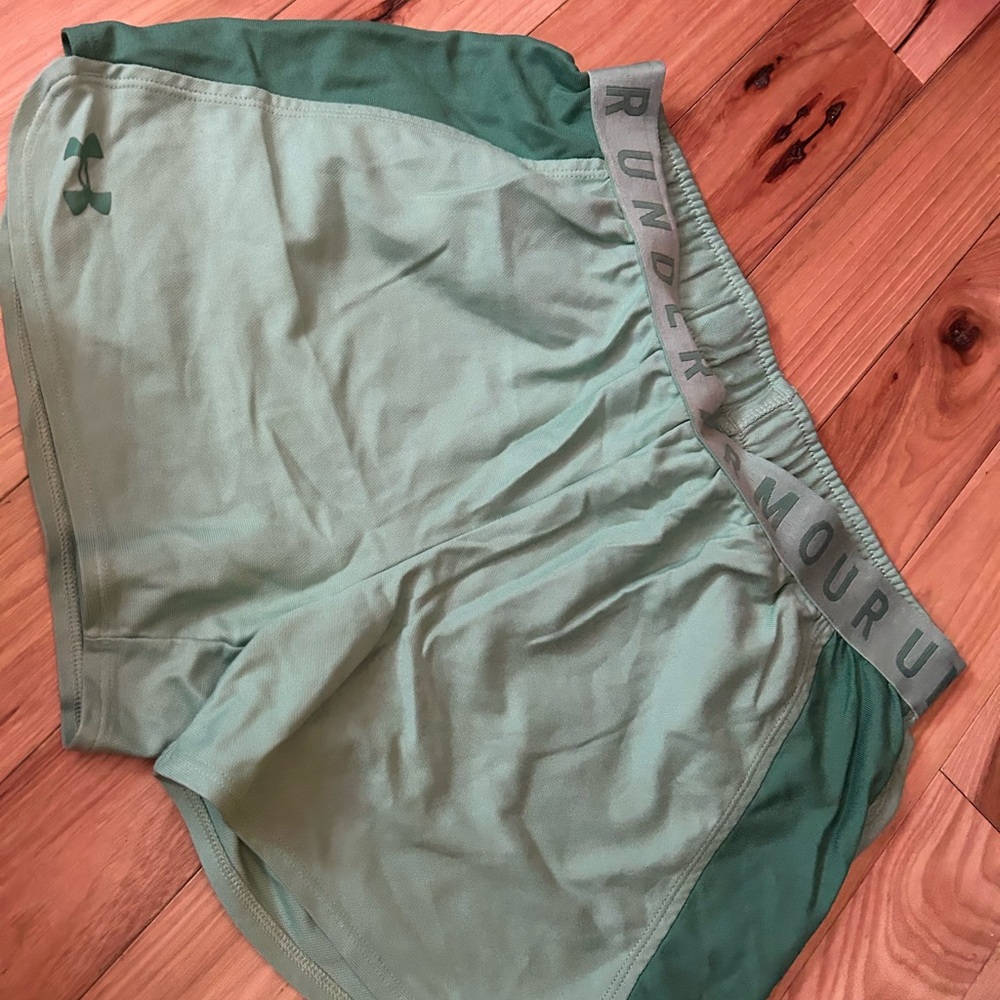 Under Armour Green Athletic Shorts